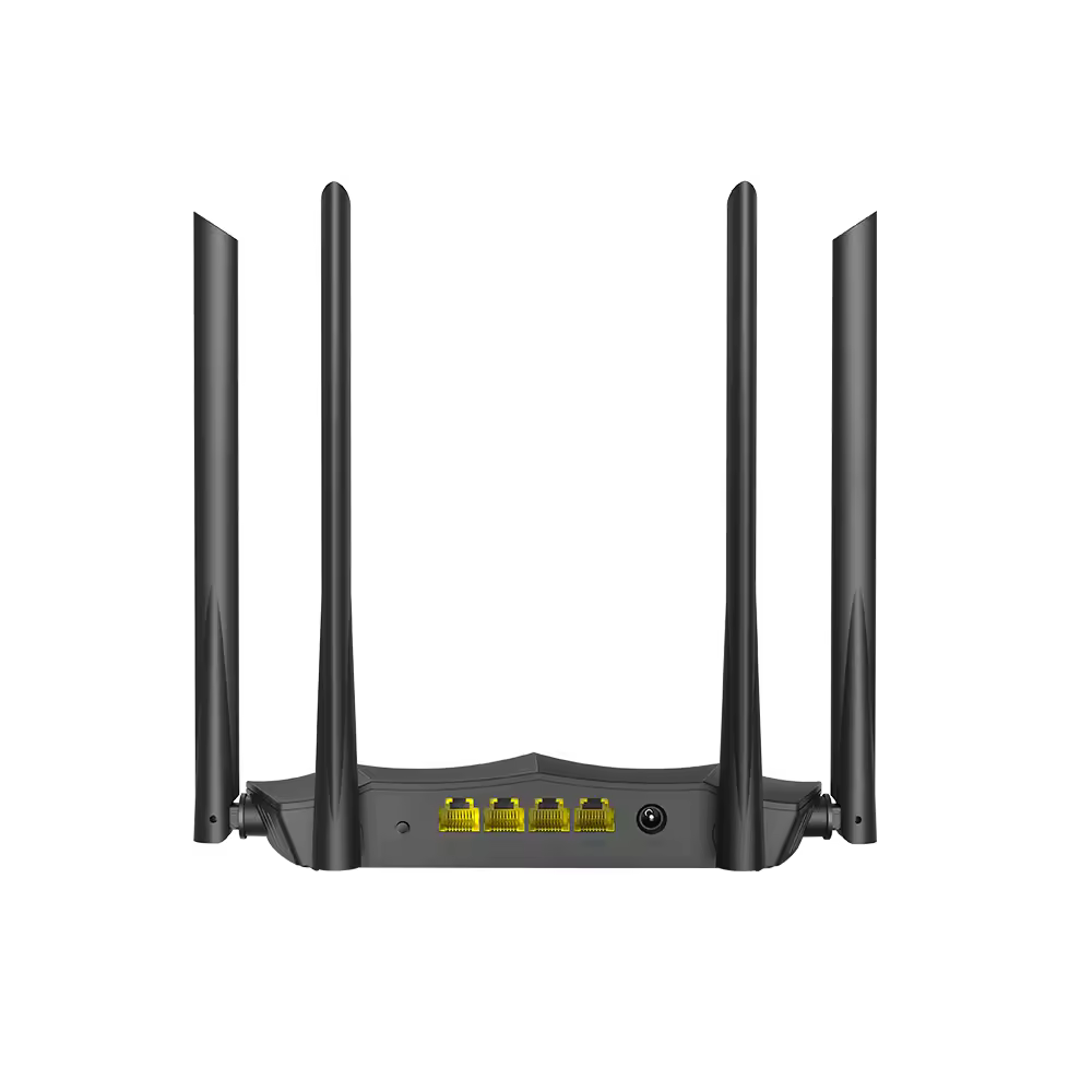 TENDA AC8 1200 Mbps 4 Portlu Router 4 Anten Yüksek Hızlı Bağlantı Siyah view 3