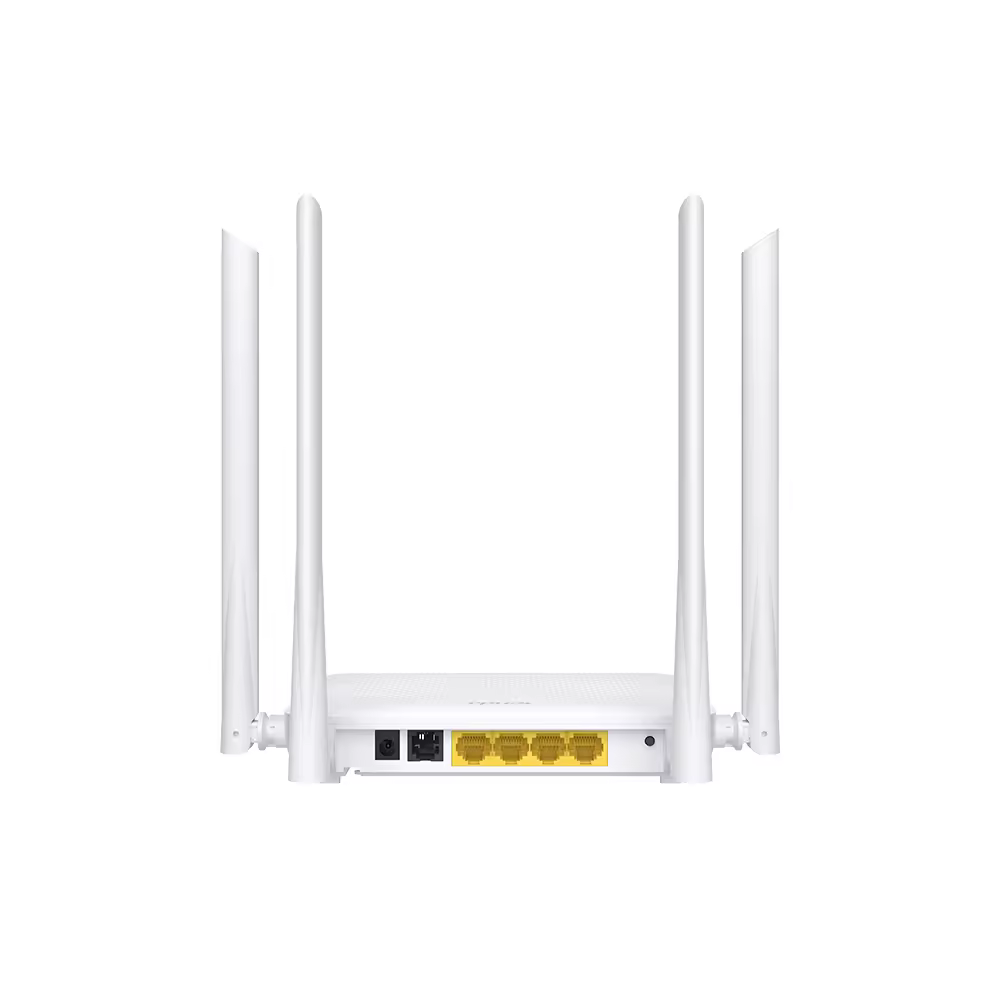 TENDA HG15 AX1500 Wi-Fi 6 + 4*GE + 1*POTS XPON ONT view 2