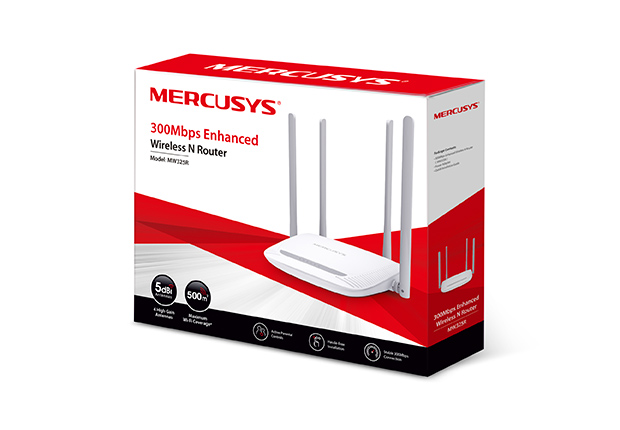 MERCUSYS MW325R 300Mbps Enhanced Wireless N Router view 3