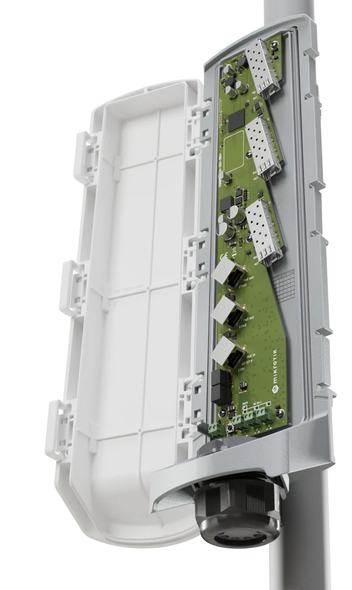 MikroTik GPERx6 Dış Ortam Switch (CSS606-1G-2Gi-3S+OUT) view 2
