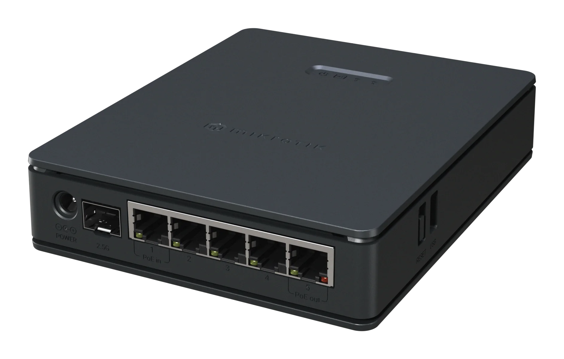 MikroTik hAP ax S Wi-Fi 6 Gigabit Router (E62iUGS-2axD5axT) view 3