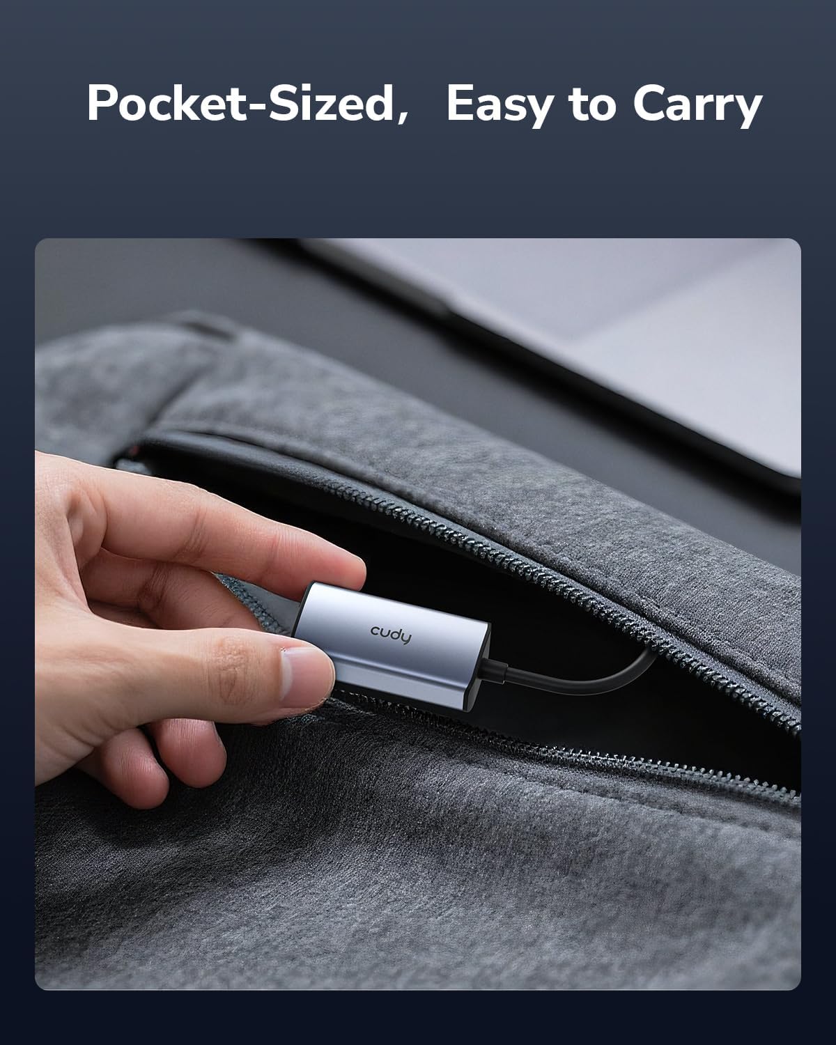 Cudy UE25C - USB-C to 2.5G Ethernet Adapter  view 3