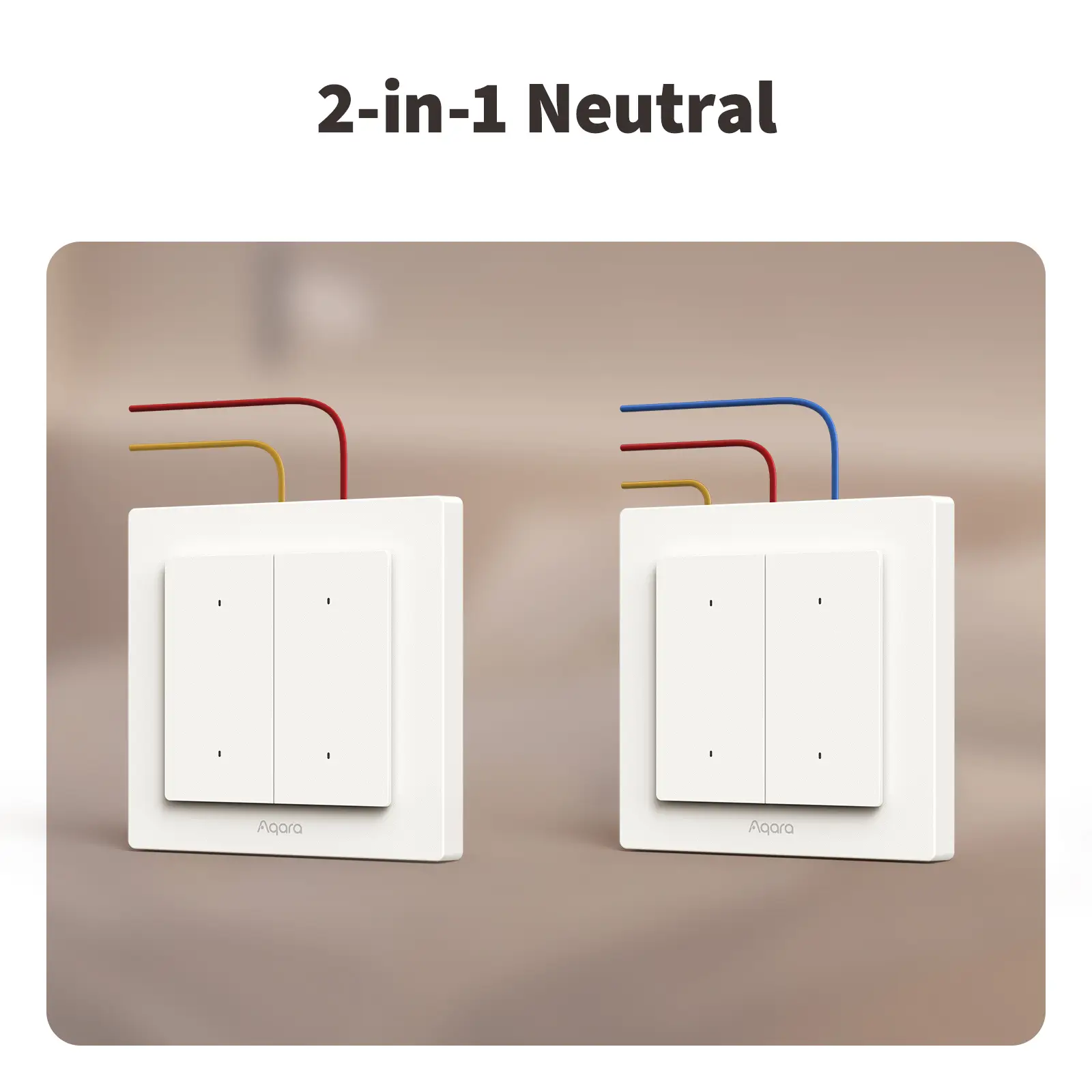 WS-K08D - Light Switch H2 EU (4 tuş, 2 Kanal) - Offline view 2