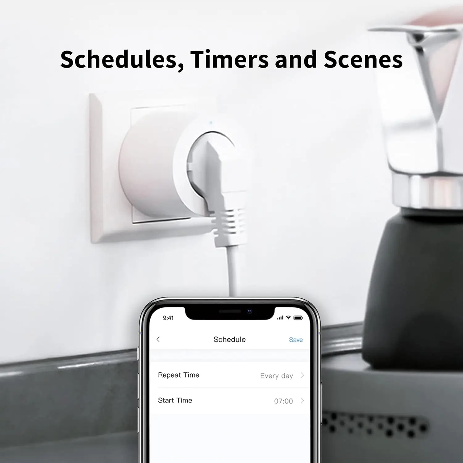SP-EUC01 - AQARA Smart Plug(EU) view 2