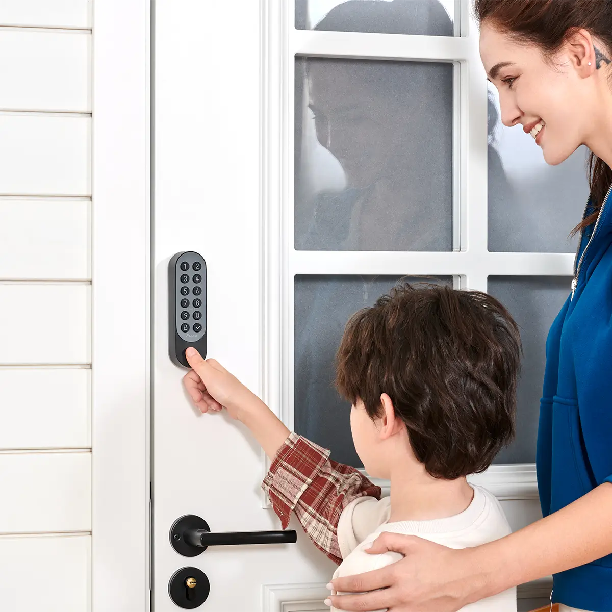 EL-D02D - Smart Lock U200 (Black) view 2
