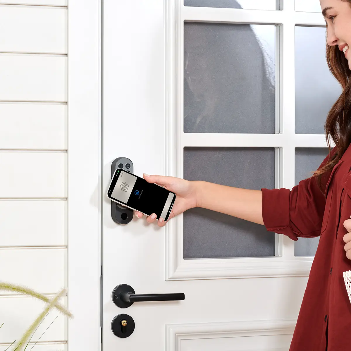 EL-D02D - Smart Lock U200 (Silver) view 3
