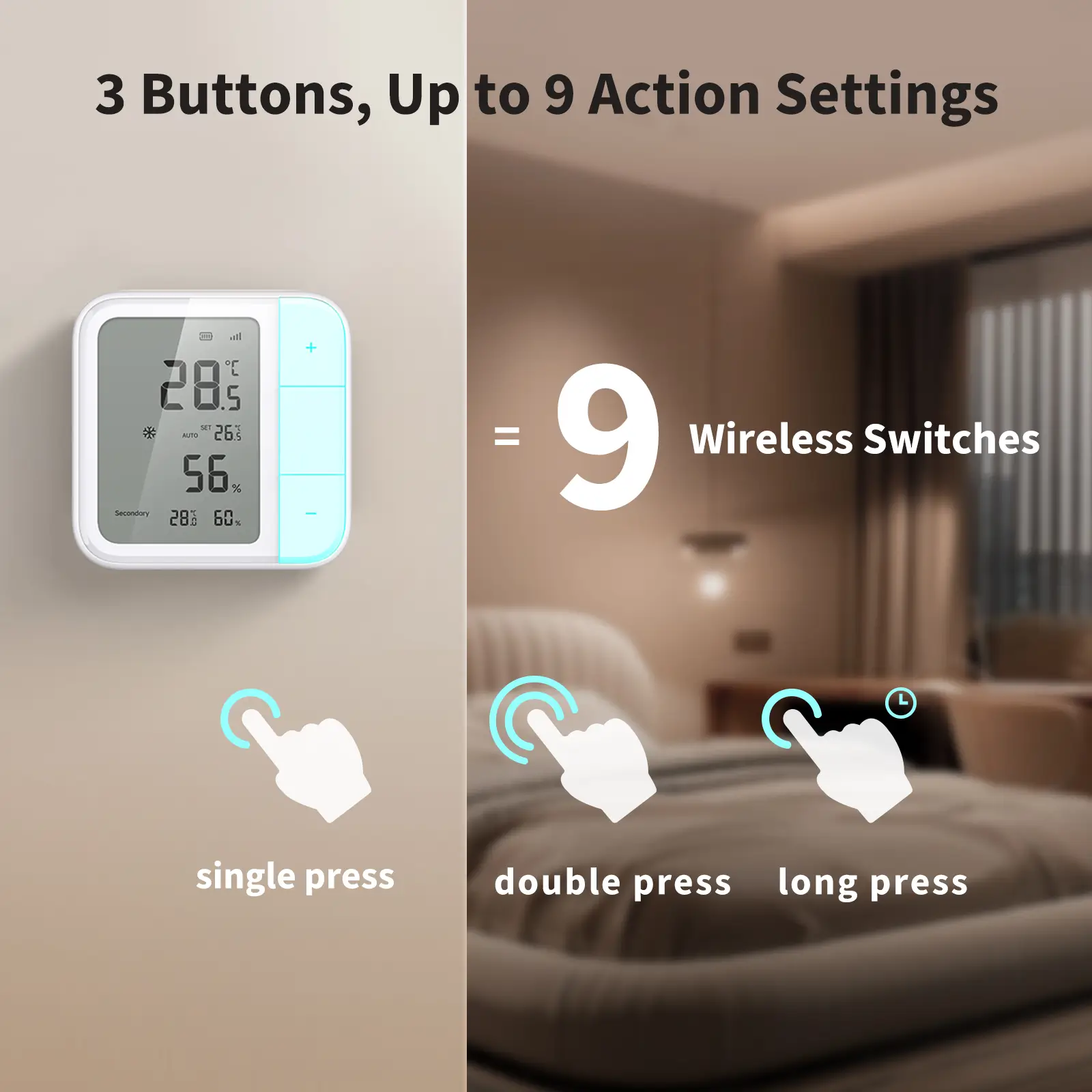 TH-S04D - Climate Sensor W100  view 2