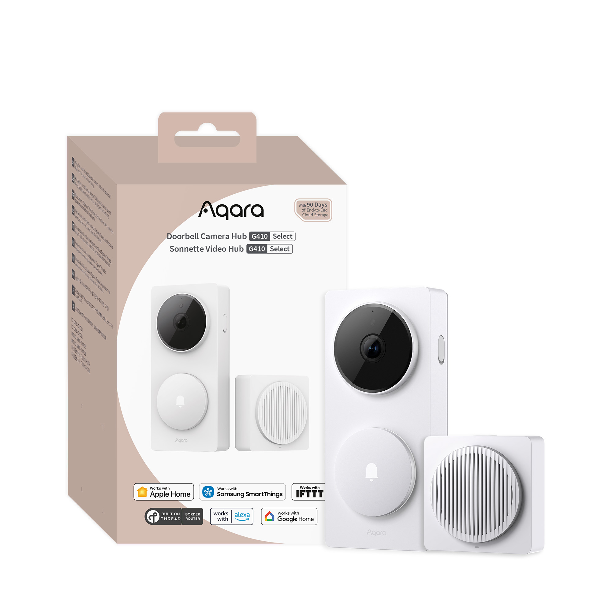 CH-C09D - Doorbell Camera Hub G410 Select(Beyaz, Offline)