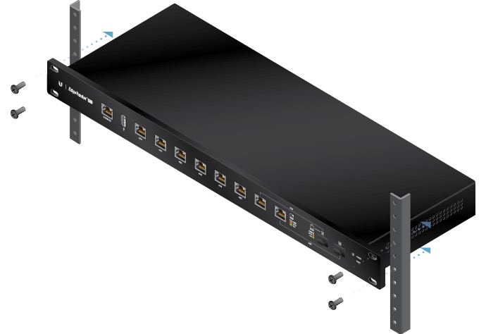 Ubiquiti EdgeRouter Pro 8 Port (ERPro-8) view 2