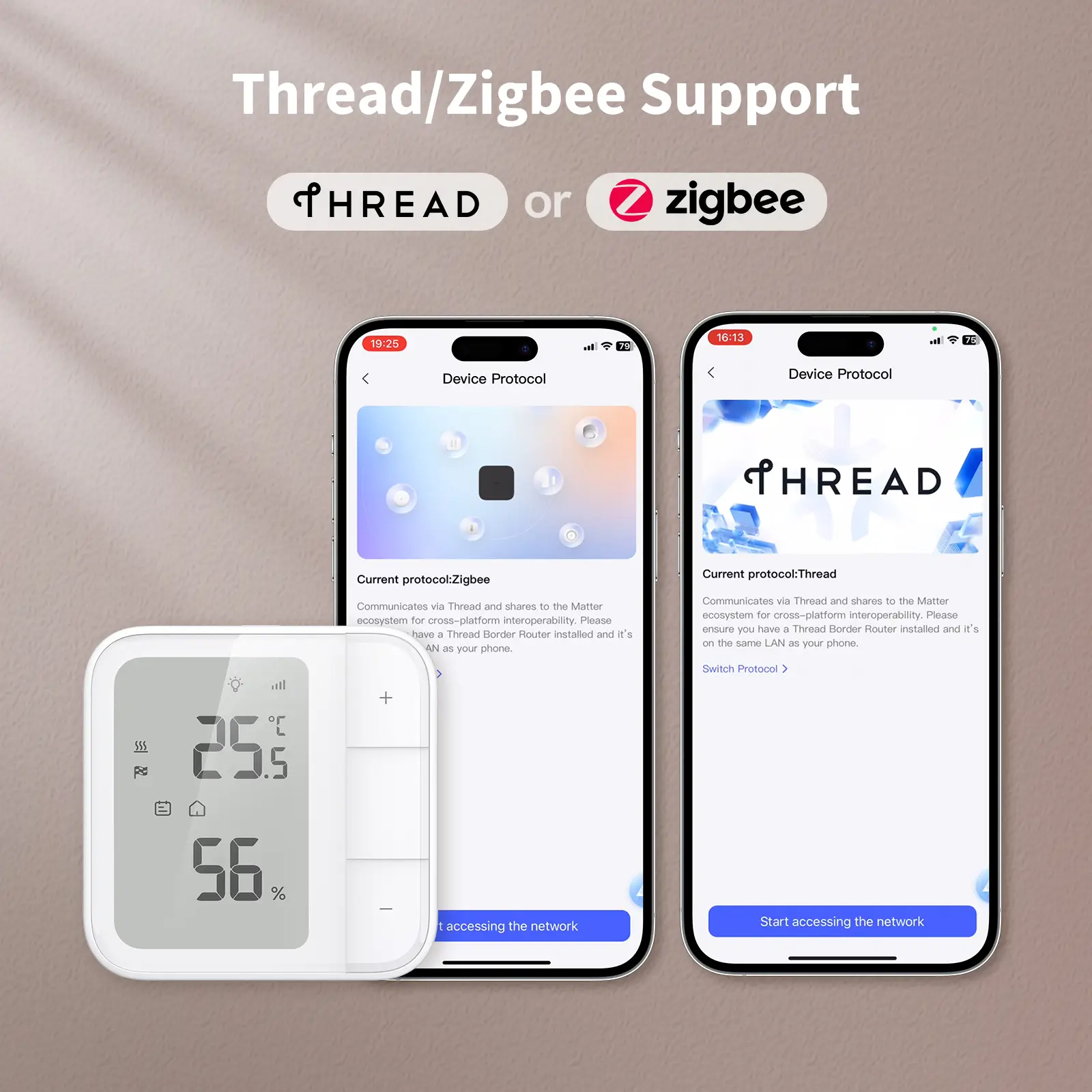 UT-A01D - Floor Heating Thermostat W500(Offline) view 2