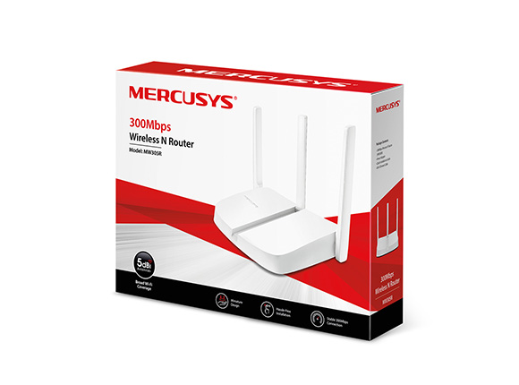 Mercusys MW305R 300 Mbps Wireless N Router view 4