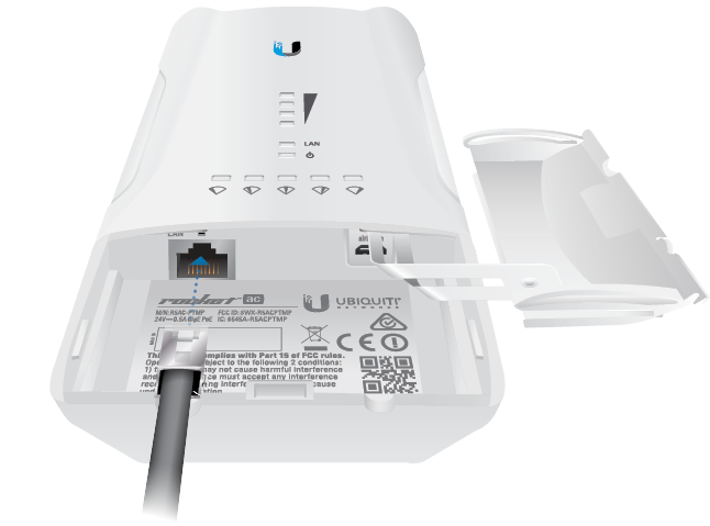 Ubiquiti airMAX Rocket 5AC PtMP (R5AC-PtMP) view 4