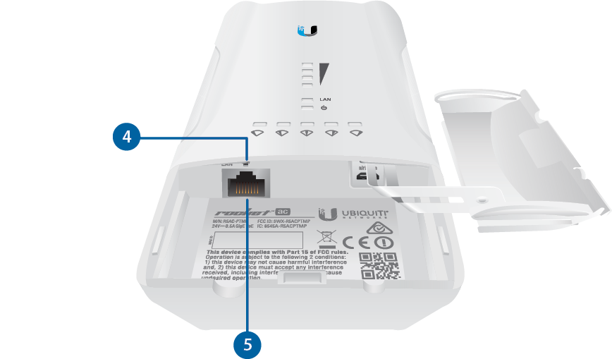 Ubiquiti airMAX Rocket 5AC PtMP (R5AC-PtMP) view 2