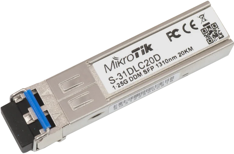 MikroTik S-31DLC20D 1.25G SFP Modül (S-31DLC20D)