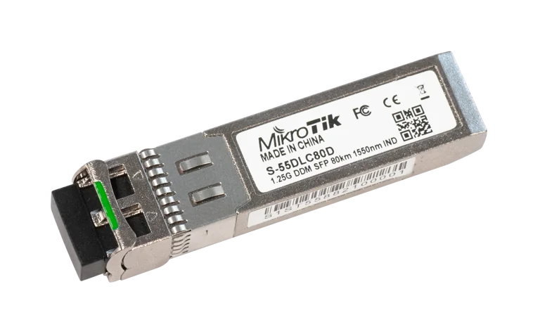 MikroTik S-55DLC80D 1.25G SFP Modül (S-55DLC80D)