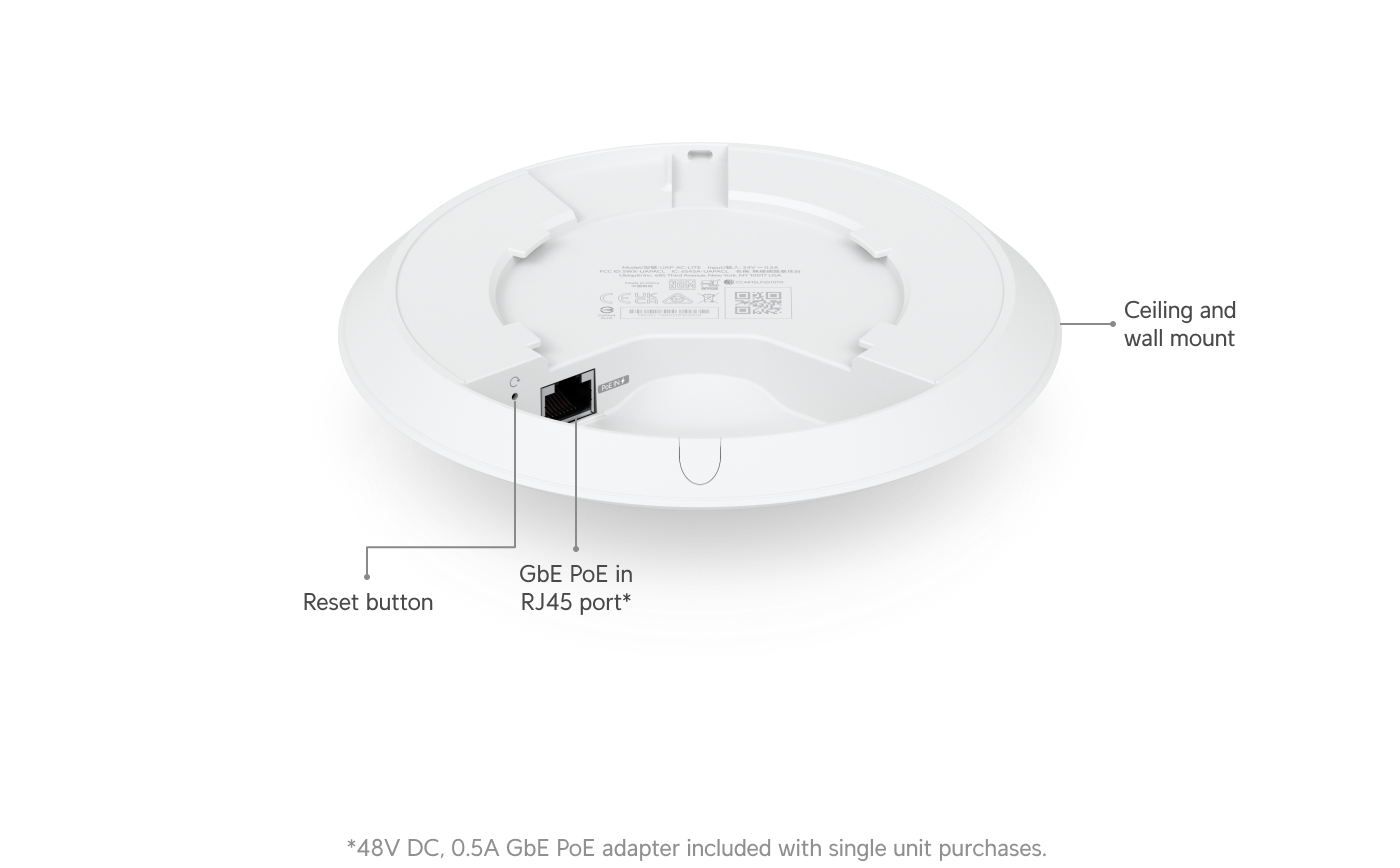 Ubiquiti UniFi AC Lite 5'li Paket (UAP-AC-Lite-5) view 4