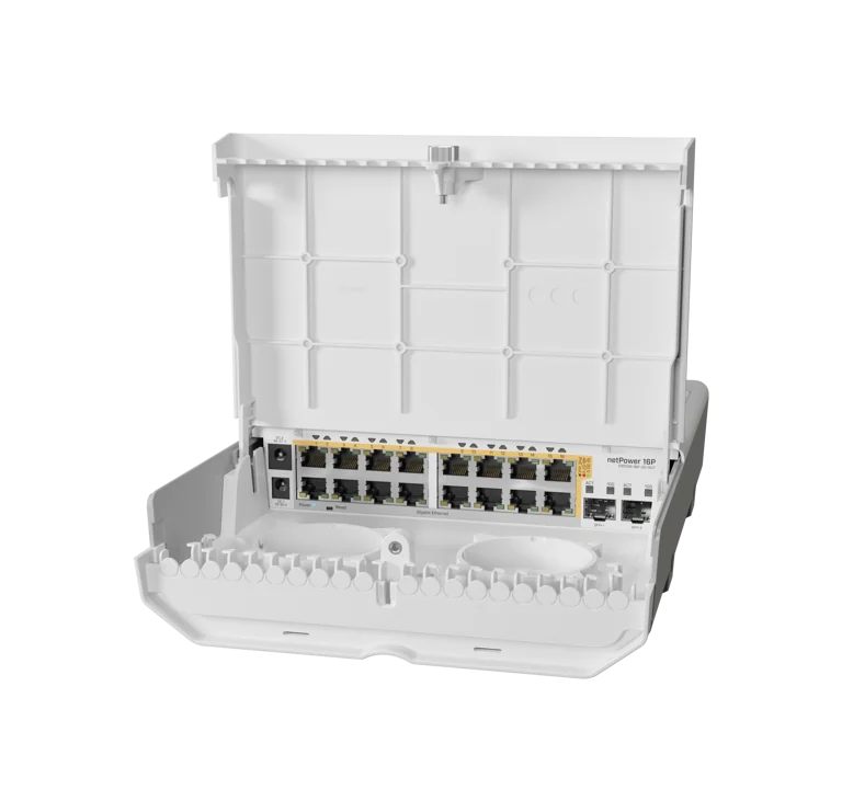 CRS318-16P-2S+OUT netPower 16P view 2