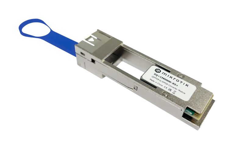 MikroTik XQ+CM0000-XS+ 100G QSFP28 Modül Adaptörü (XQ+CM0000-XS+)