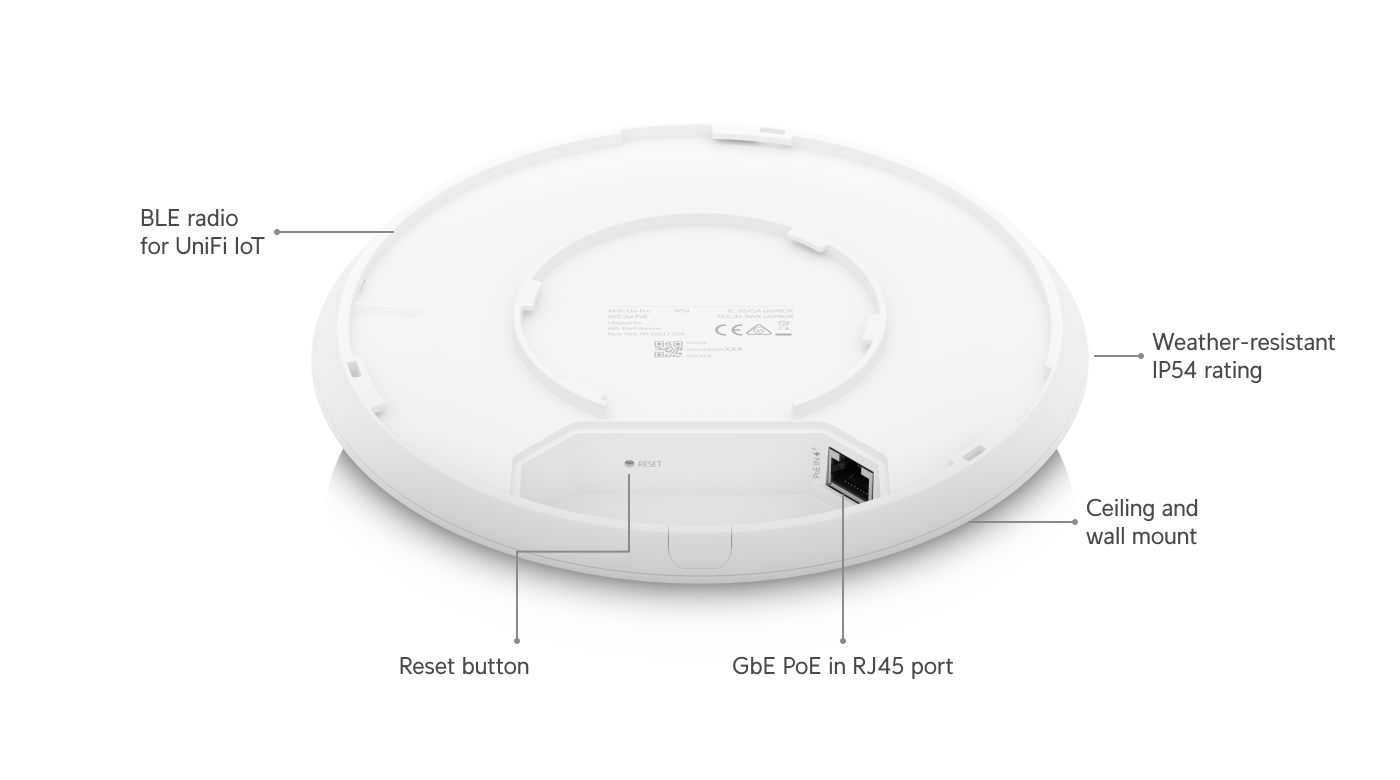 Ubiquiti UniFi U6 Pro (U6-Pro) view 4
