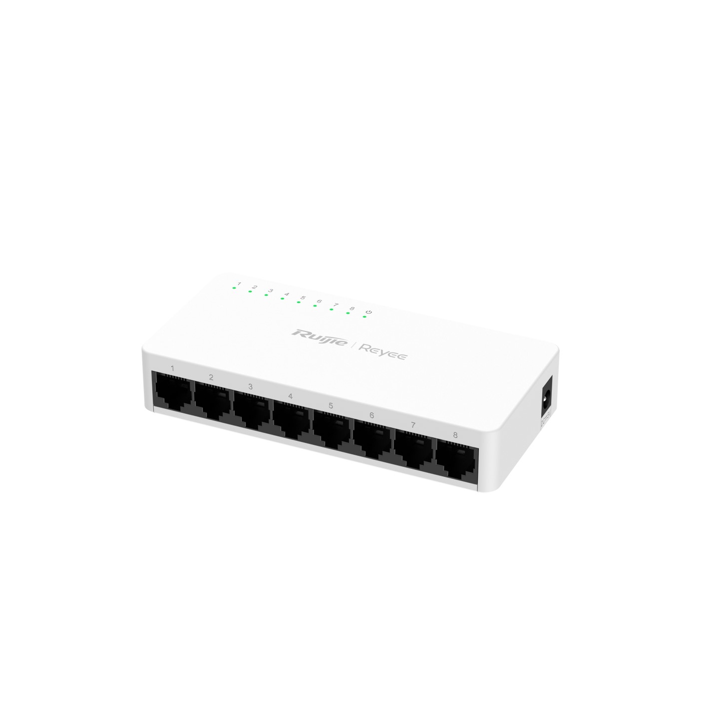 Reyee RG-ES08F 8 Portlu, 10/100 Fast Ethernet,Tak Çalıştır Switch, Plastik Kasa view 2