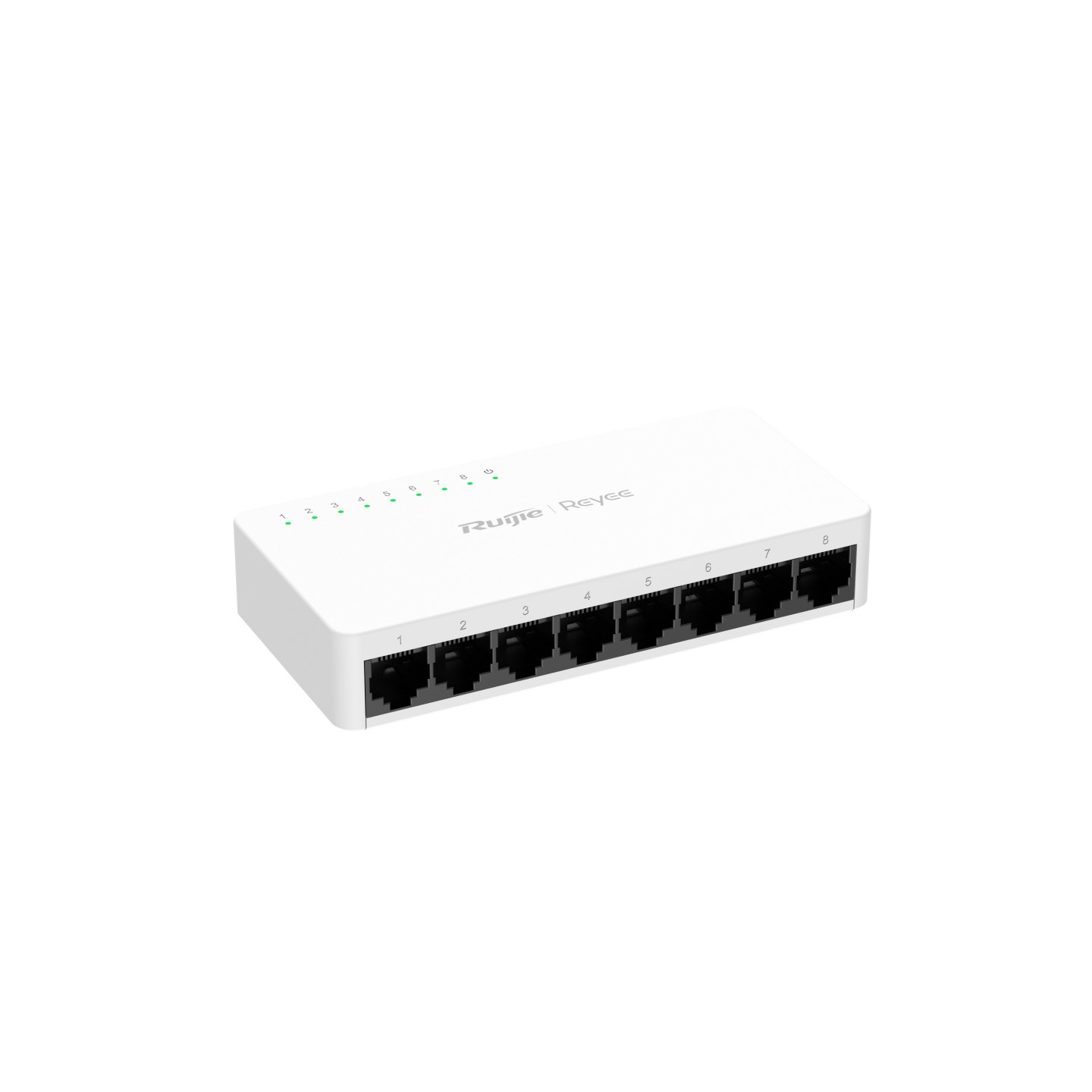 Reyee RG-ES08F 8 Portlu, 10/100 Fast Ethernet,Tak Çalıştır Switch, Plastik Kasa view 3
