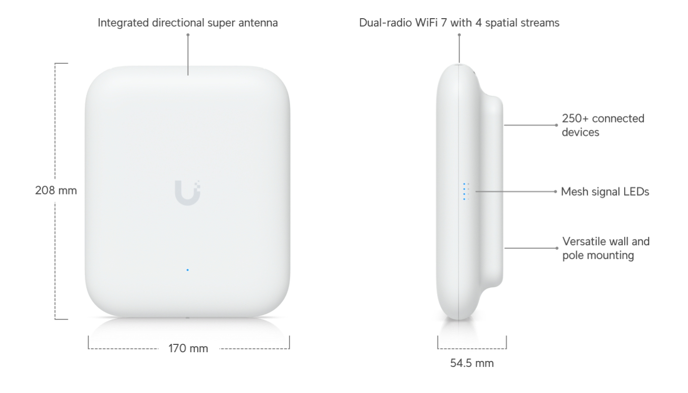 Ubiquiti UniFi U7 Pro Outdoor (U7-Pro-Outdoor) view 2