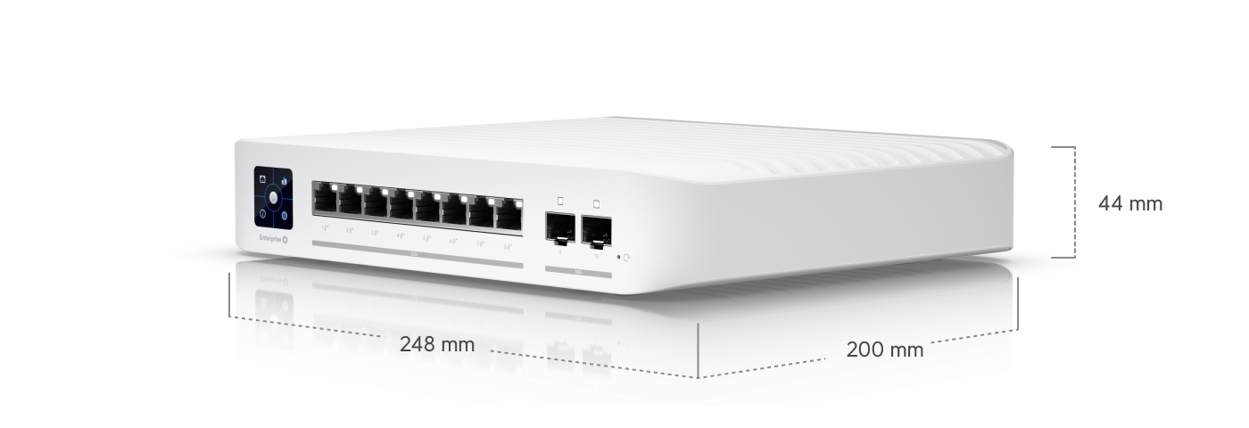 Ubiquiti UniFi Switch Enterprise 8 PoE (USW-Enterprise-8-PoE) view 3