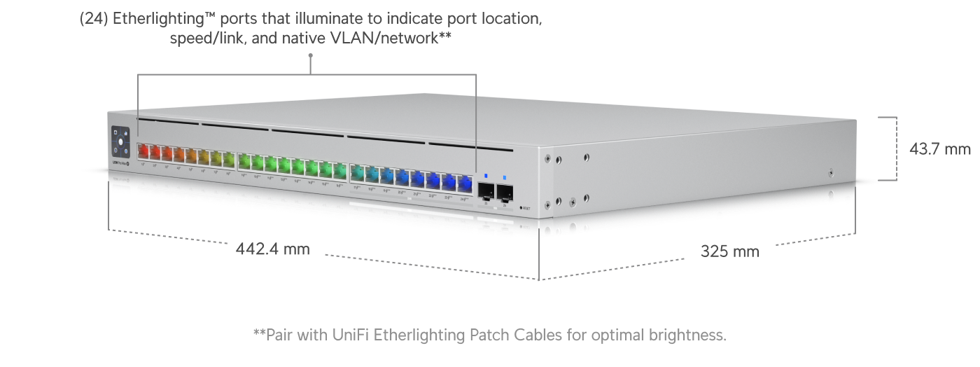 Ubiquiti UniFi Switch Pro Max 24 PoE (USW-Pro-Max-24-PoE) view 3