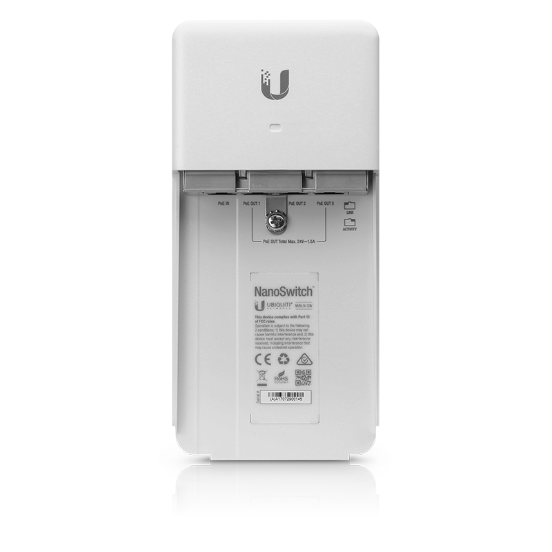 Ubiquiti NanoSwitch Dış Ortam PoE Switch (N-SW) view 2