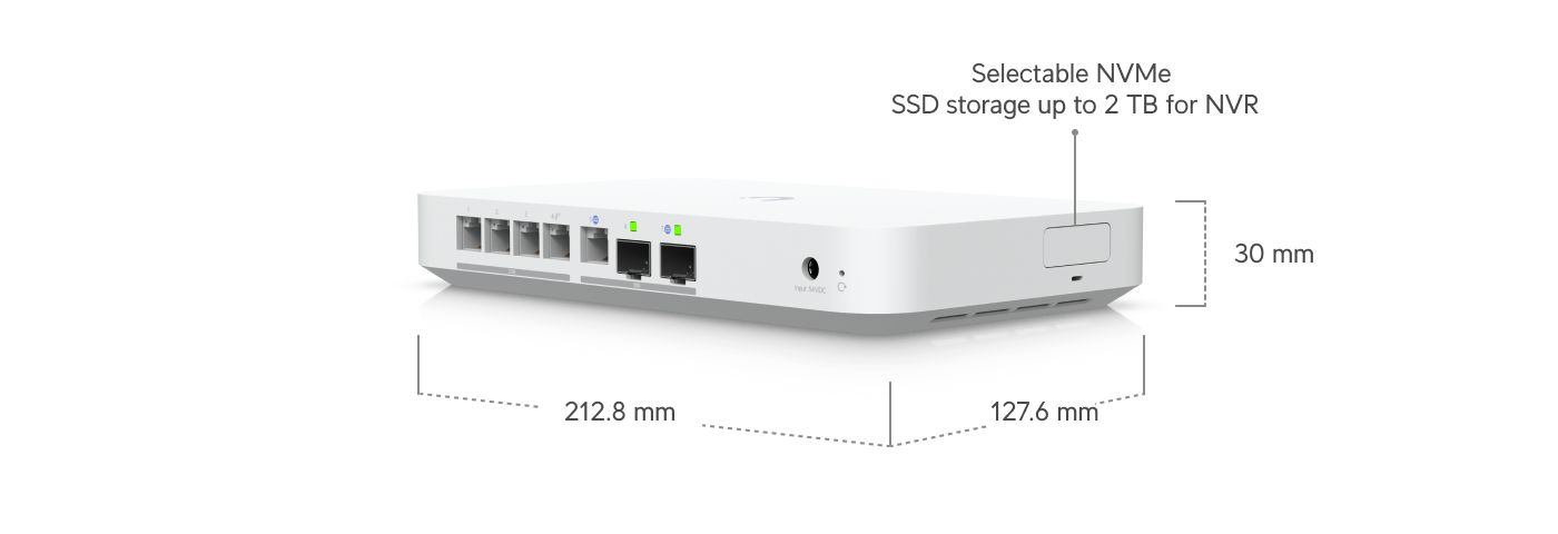 Ubiquiti UniFi Cloud Gateway Fiber (UCG-Fiber) view 3