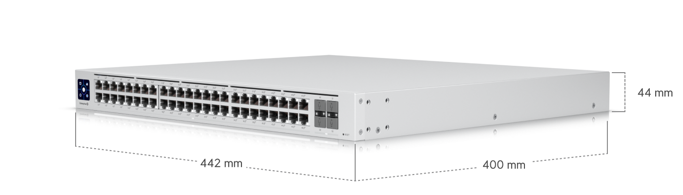 Ubiquiti UniFi Switch Enterprise 48 PoE (USW-Enterprise-48-PoE) view 3