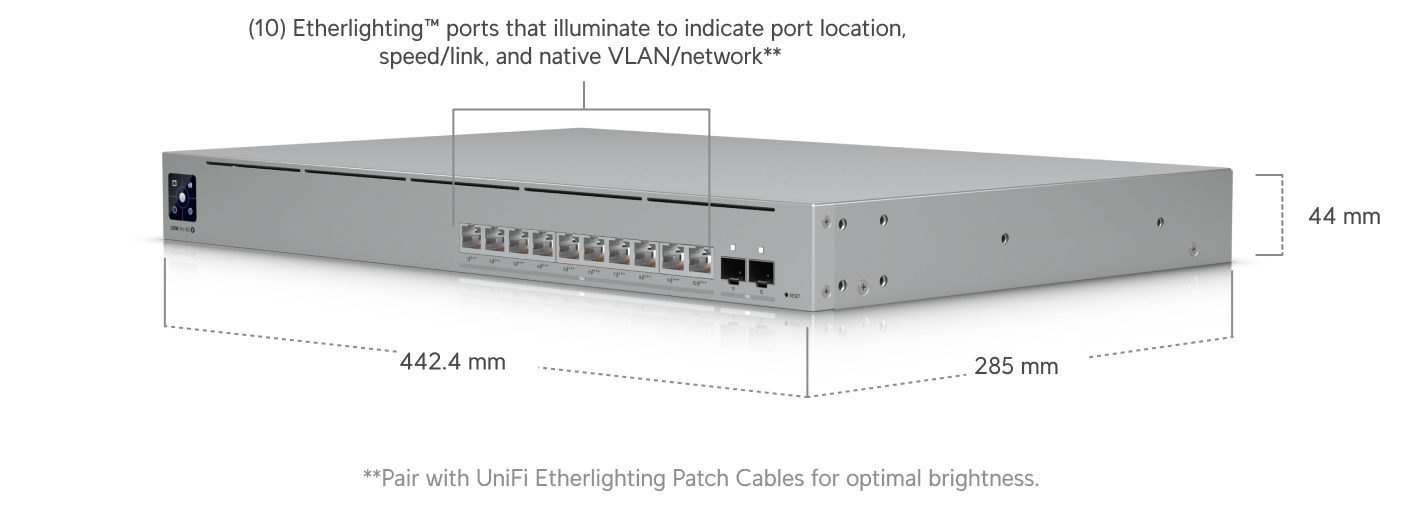 Ubiquiti UniFi Switch Pro XG 10 PoE (USW-Pro-XG-10-PoE) view 3