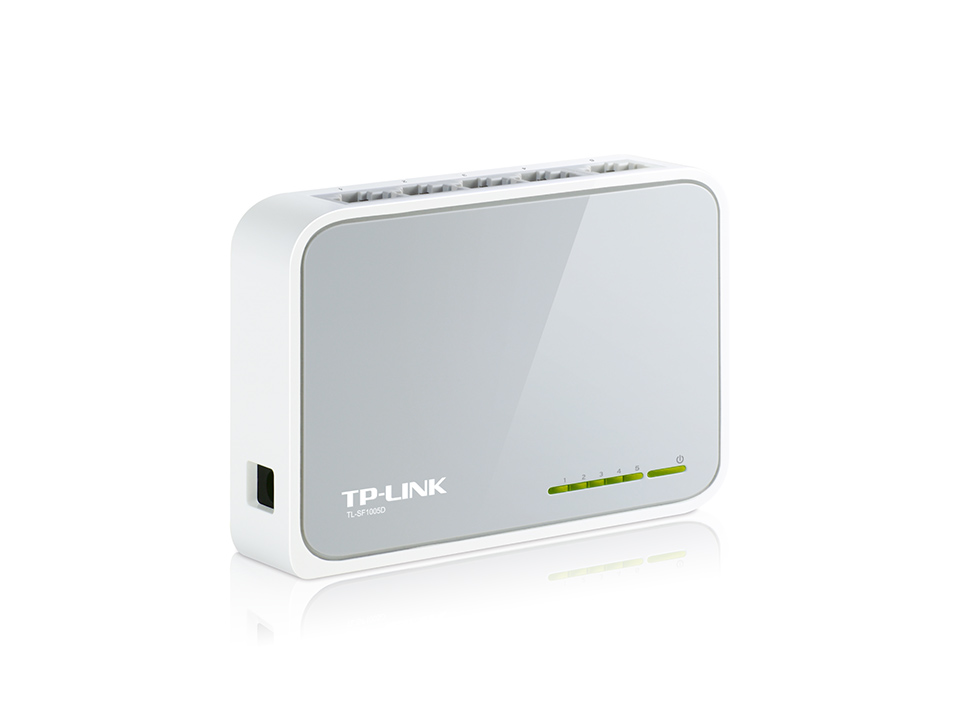 TPLINK TL SF1005D 5 PORT 10/100 SWITCH view 2