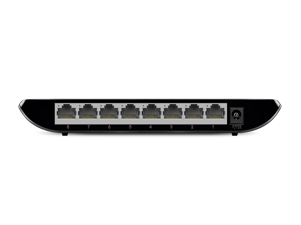 TPLINK TL SG1008D 8 PORT 10/100 /1000 GBİT SWITCH view 5
