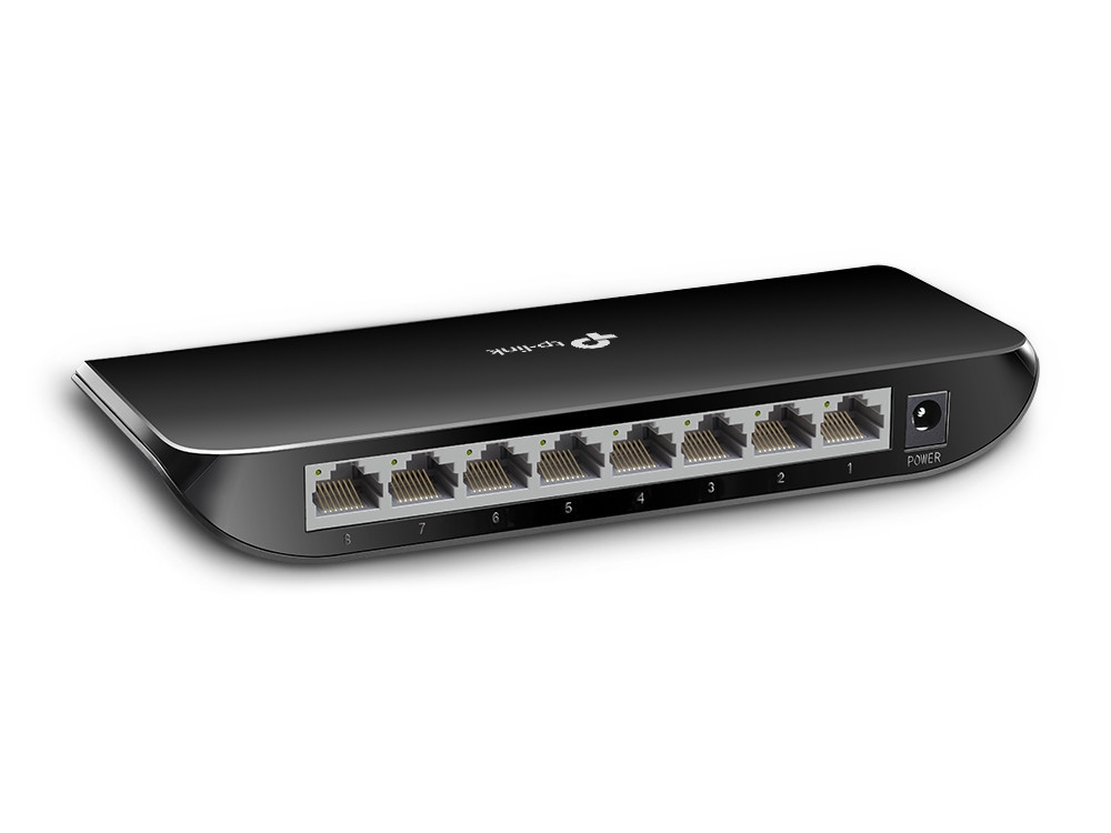 TPLINK TL SG1008D 8 PORT 10/100 /1000 GBİT SWITCH