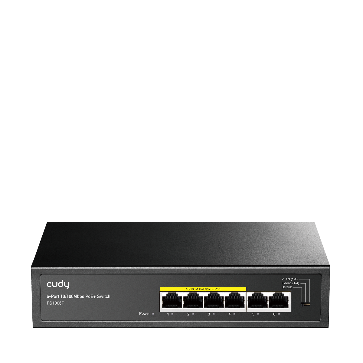 CUDY FS1006P - 6-Port 10/100M PoE+ Switch 65W
