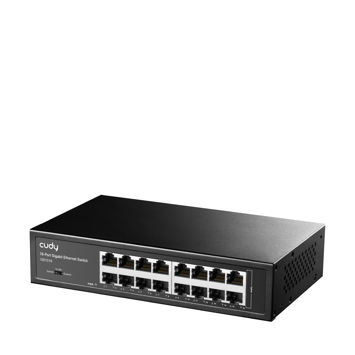 CUDY FS1016 - 16-Port 10/100 Mbps Metal Switch view 2