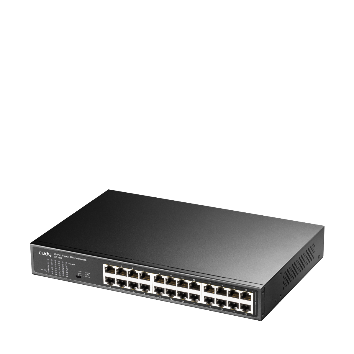 CUDY FS1024 - 24-Port 10/100 Mbps Metal Switch view 3