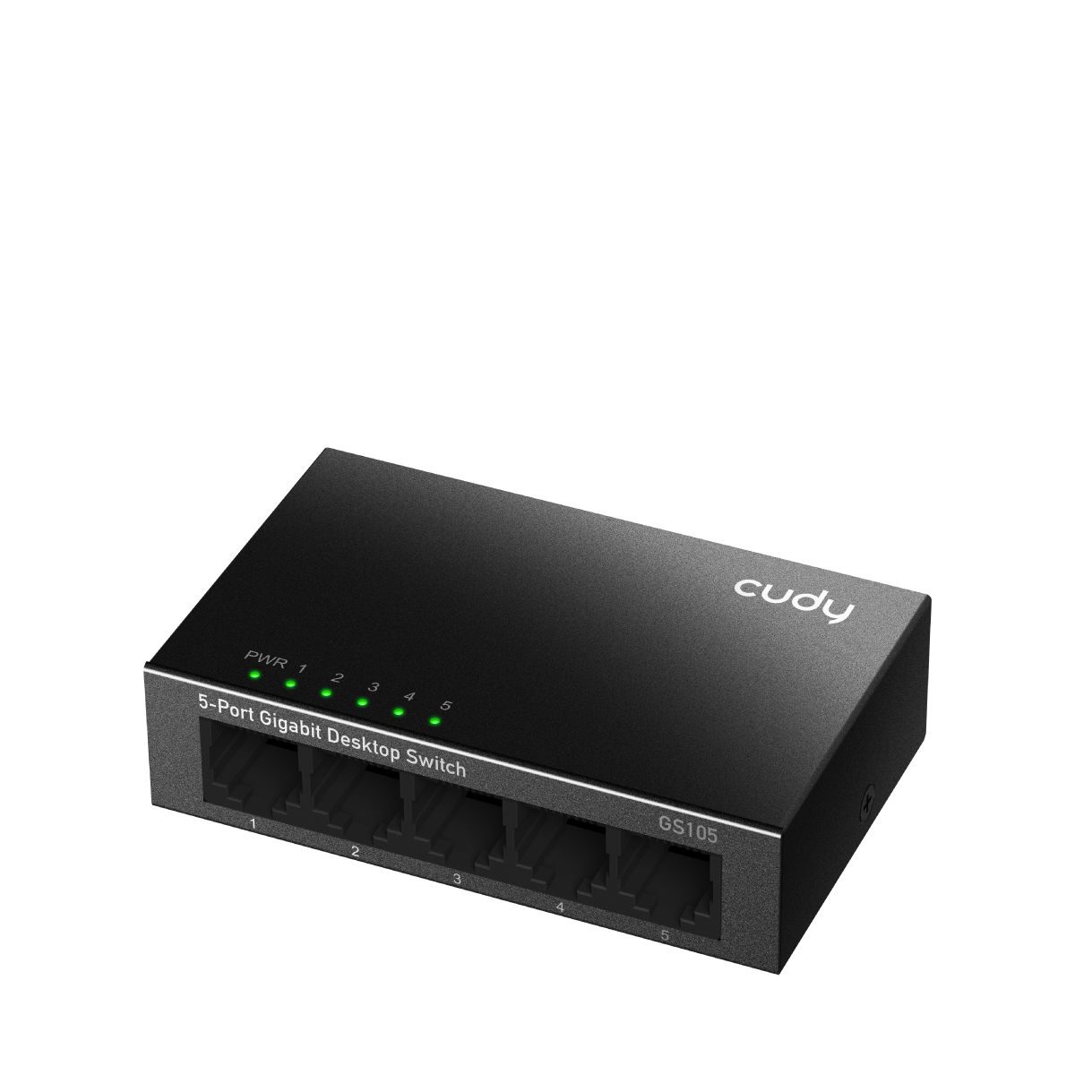 Cudy GS105 - 5-Port Gigabit Metal  Switch view 2