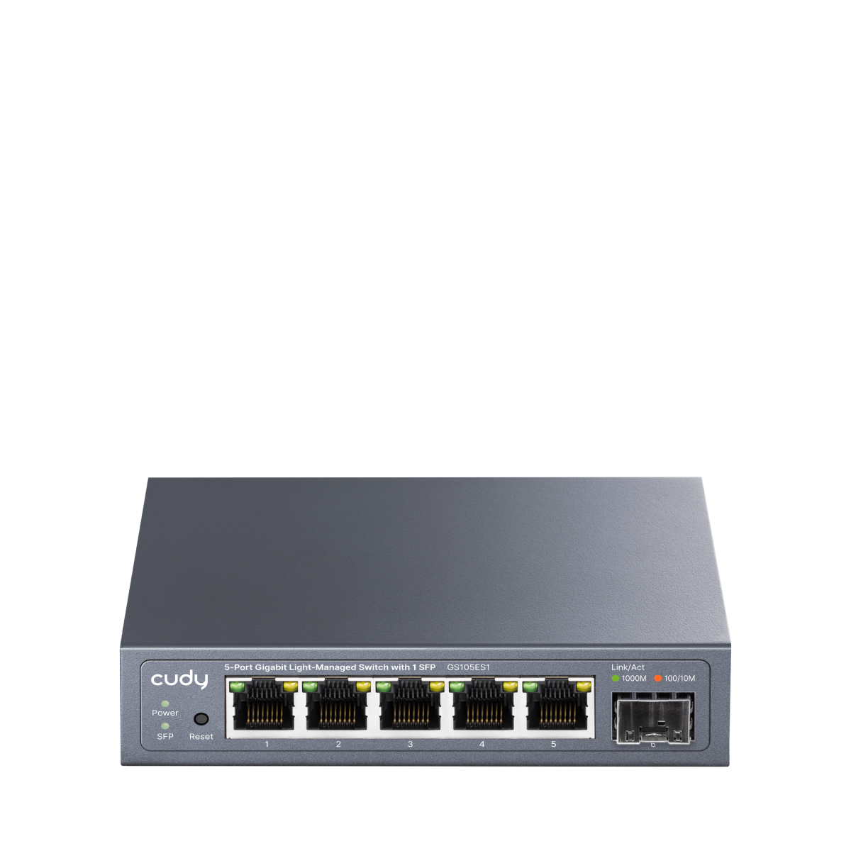 Cudy GS105ES1 - 5-Port Gigabit Light Managed Switch with 1 SFP