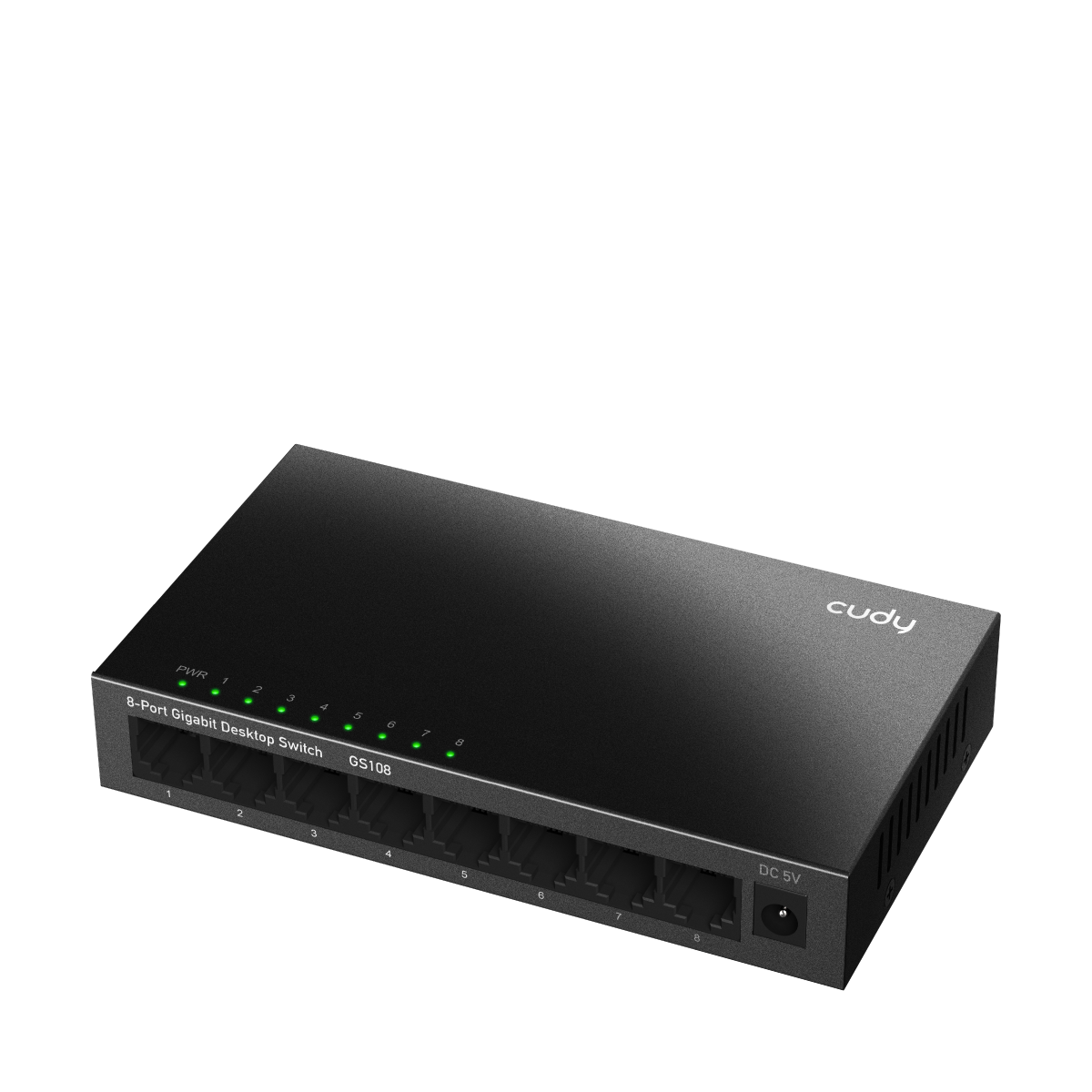 Cudy GS108 - 8-Port Gigabit Metal  Switch view 2