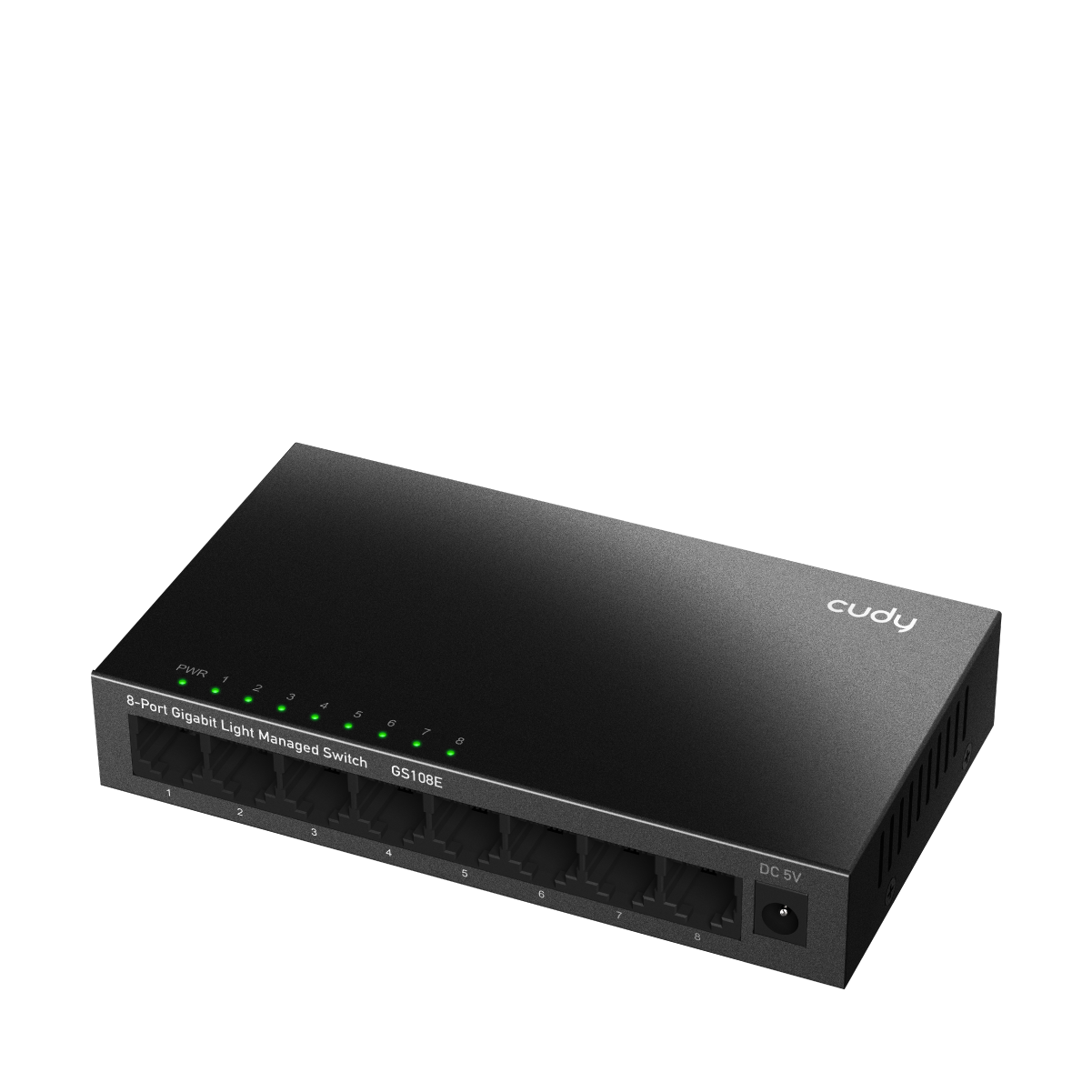 Cudy GS108E - 8-Port Gigabit Light Managed Switch view 2