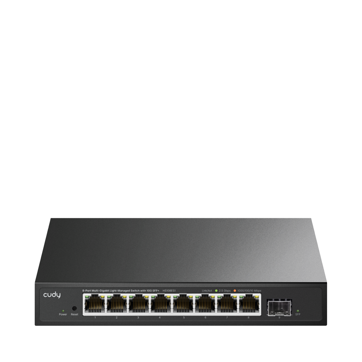 Cudy HS108ES1 - 8-Port 2.5G Multi-Gigabit Light Managed Switch with 10G SFP+