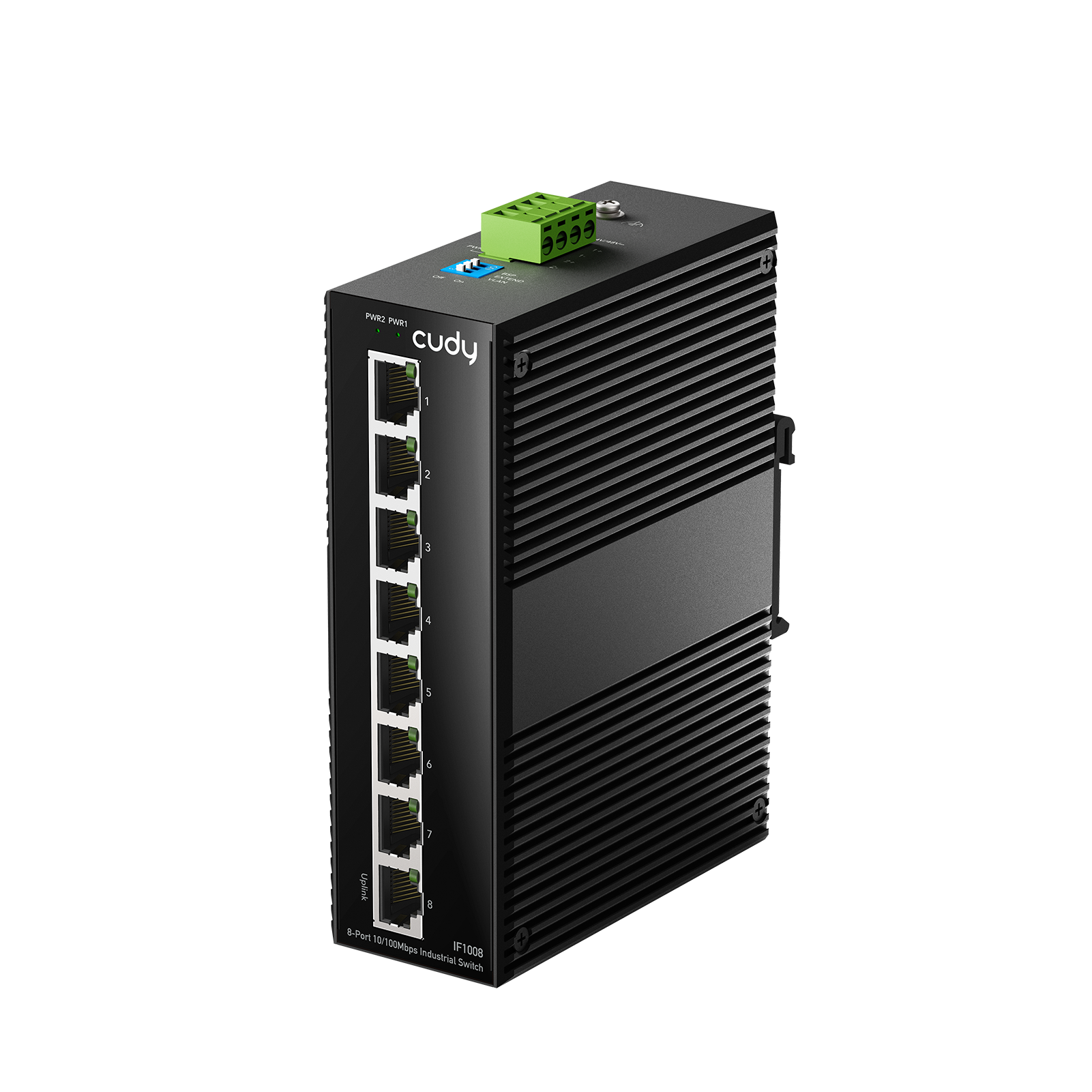 Cudy IF1008 -8-Port 10/100M Industrial Switch