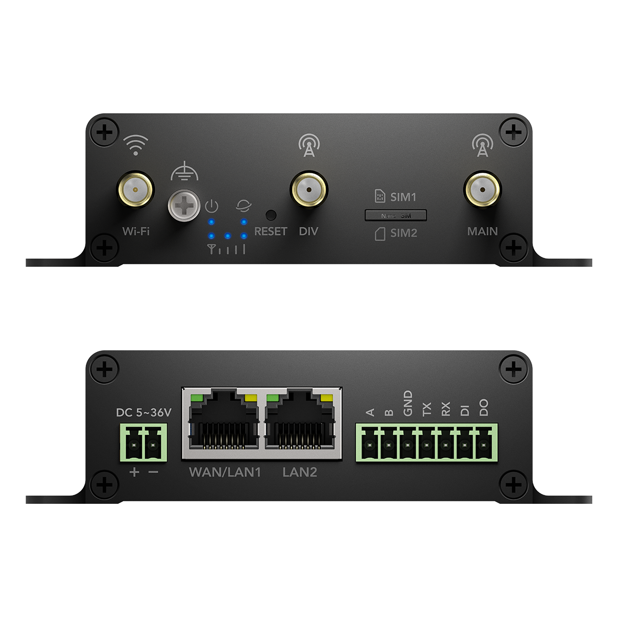 Cudy IR02_EU -  4G Indusrial Router view 2