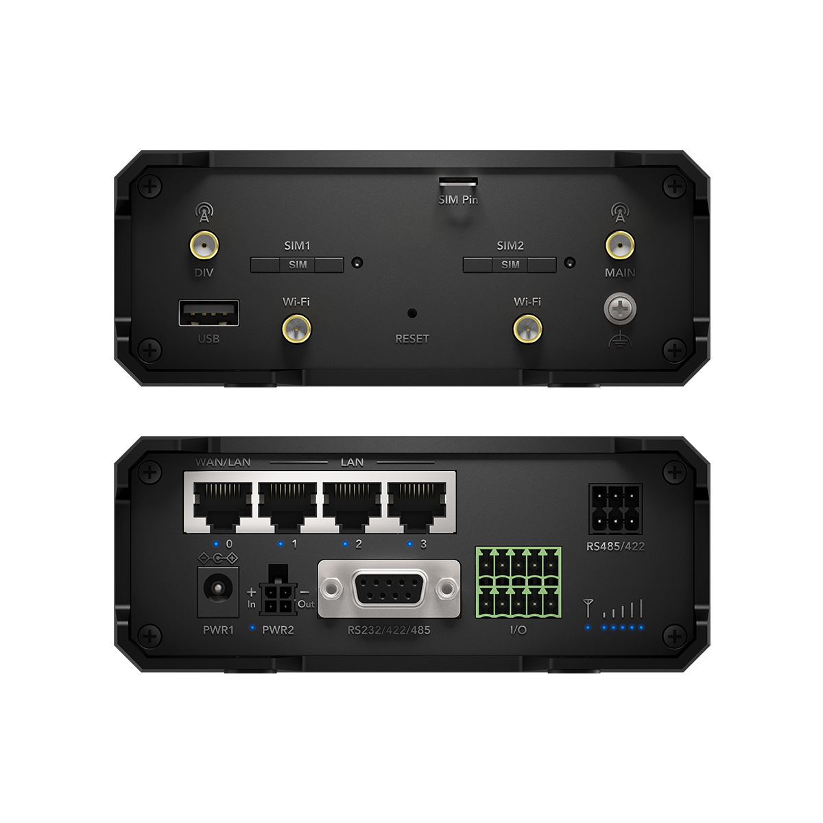 Cudy IR04_EU - 4G Indusrial Router view 2