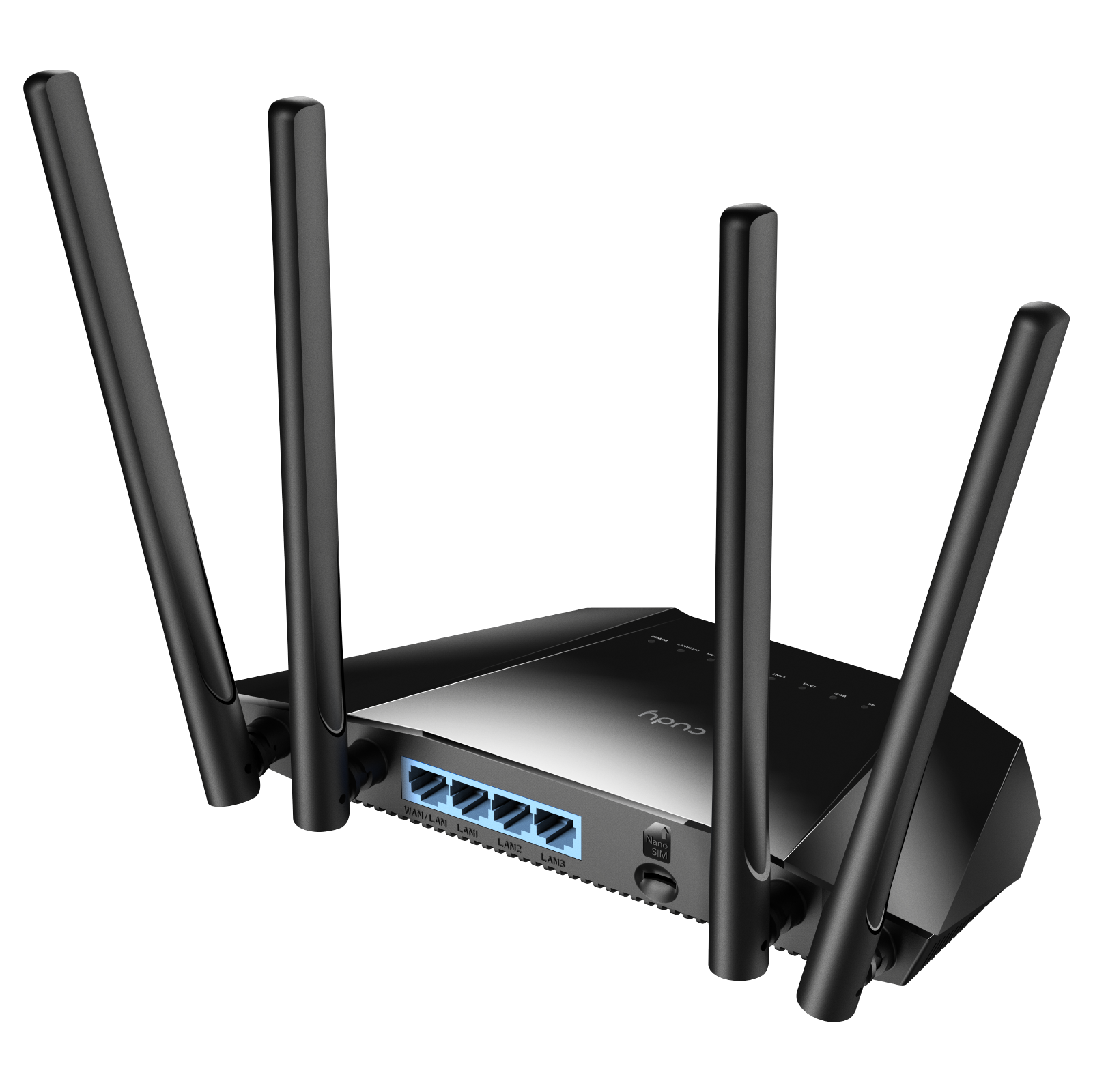Cudy LT400  -  N300 Wi-Fi 4G LTE Cat4  Router view 3