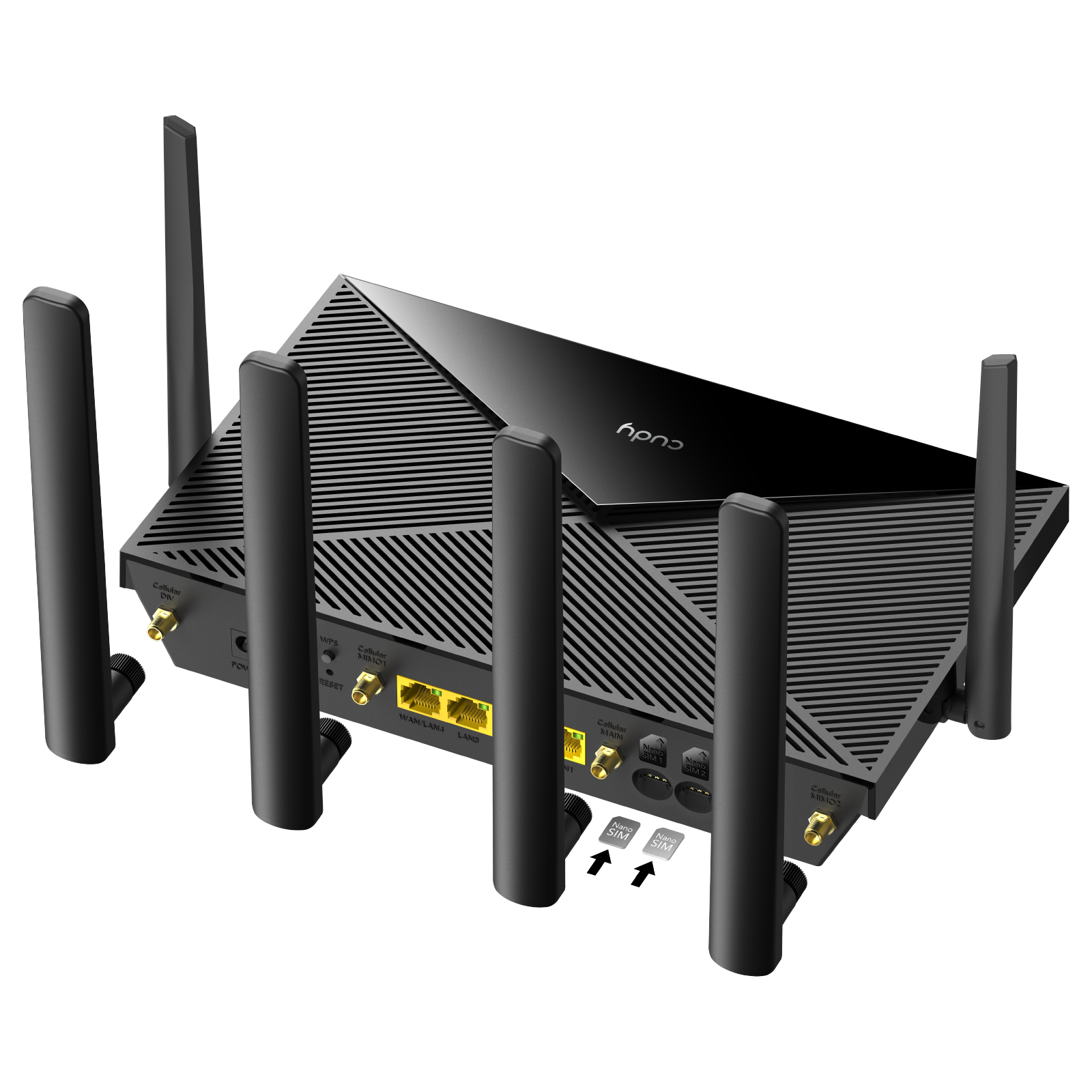 Cudy LT700 -  AC1200 Wi-Fi 4G LTE-Cat6 Gigabit Router view 3