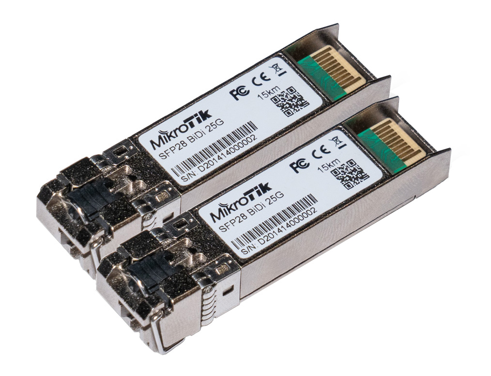 MikroTik XS+2733LC15D 25G SFP+ Modül (XS+2733LC15D)