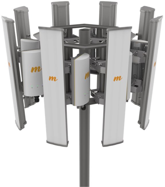 Mimosa N5-45x4 4.9 – 6.4 GHz 22 dBi 45° 4-Port Sektör Anten (N5-45x4) view 5